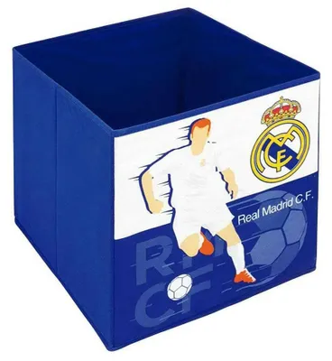 Produktbild von Arditex Real Madrid Würfel Aufbewahrungsbox 31x31x31 Cm Blau Kinder Blau One Size
