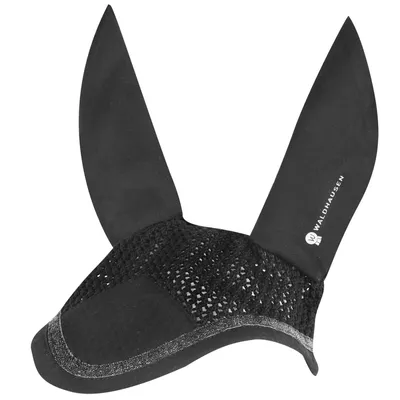 Produktbild von Waldhausen Fliegenohren COMPETITION schwarz/schwarz mit Glitzer , Größe:WB