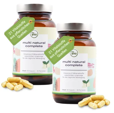 Produktbild von for you multi natural complete Doppelpack