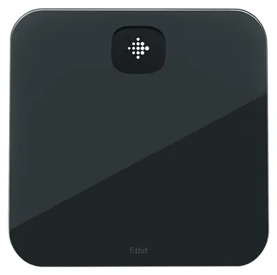 Immagine prodotto di Fitbit | Bilancia fitness intelligente | Aria Air | Spegnimento automatico | Analisi del grasso corporeo | Misurazione dell'indice di massa corporea (BMI) | Utenti multipli | Bilancia da bagno