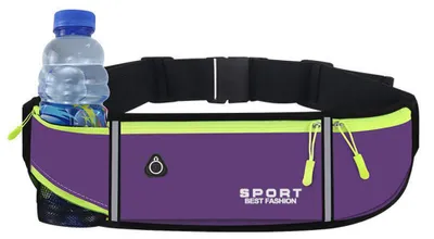 Produktbild von Gürteltasche mit Sport-Laufgürtel (fluoreszierend grün)