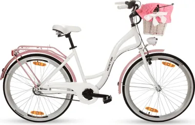 Obrázek produktu pro Městské kolo Goetze Style 26" – 3 rychlosti Nexus, ocelový rám 17", LED osvětlení, košík