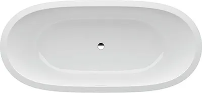 Produktbild von LAUFEN ILBAGNOALESSI Badewanne Mineralguss Einbauversion 1780x820x460mm, ohne Unterwasserbeleuchtung, weiß, H2459710000001