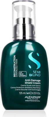 Obrázok produktu pre Alfaparf Milano Semi Di Lino Reconstruction Anti-Damage Shield Cream posilňujúca starostlivosť pre slabé a poškodené vlasy 125 ml
