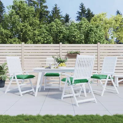 Produktbild von Möbel Stuhlkissen 4 Stk. Grün 50x50x7 cm Oxford-Gewebe - Gartenmöbelauflagen 314912