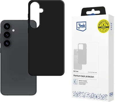 Image de 3MK Matt Case Samsung Galaxy S25+ Plus noir