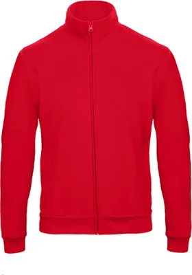 Zdjęcie produktu dla B&C WUI26 | Męska bluza dresowa / puszysta podszewka - Kolor: Czerwony - Rozmiar: S