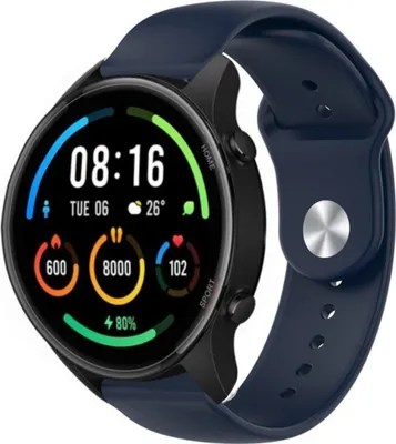 Produktbild von Strap-it Xiaomi Mi Watch Sportarmband (Dunkelblau)