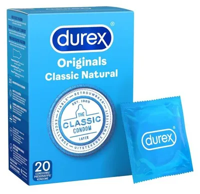 Zdjęcie produktu dla DUREX Classic Natur 3x20 Naturalne