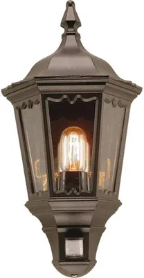 Produktbild von Elstead Außenwandleuchte Medstead Sensor Schwarz Wandlampe Lampe Leuchte Spot
