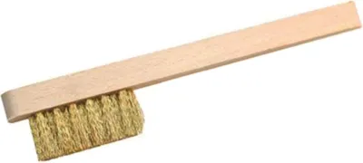 Produktbild von Osborn Drahtbürste für Zündkerze 45x18mm - Zündkerzenbürste mit Stiel aus Holz, Messingdraht