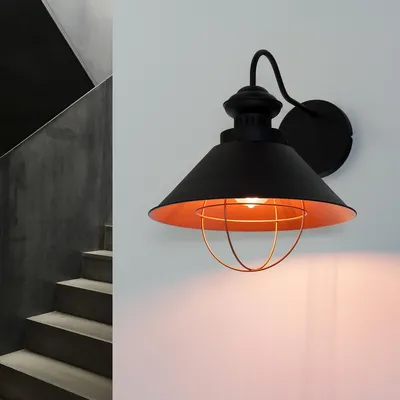 Produktbild von Wandlampe Vintage INDUSTRIE Braun Kupfer Metall E27 Loft Design Wandleuchte Wohnzimmer Schlafzimmer