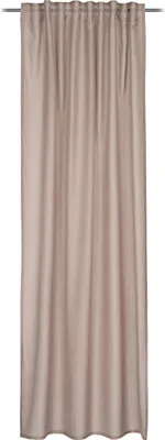 Produktbild von GÖZZE Fertigvorhang STORMY taupe BH 140x245 cm braun Gardine