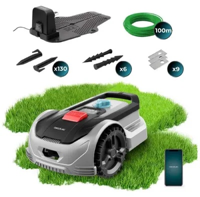 Produktbild von Cecotec Conga GrassHopper 500, Rasenmähroboter, 500 m², 16 cm, 2 cm, 5,5 cm, 27%