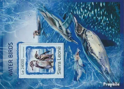 Produktbild von Briefmarken Sierra Leone 2016 Mi Block 1126 (kompl. Ausg.) postfrisch Wasservögel