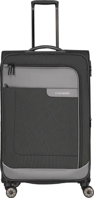 Produktbild von Travelite Viia Reisekoffer L Trolley Koffer 77cm 4 Rad / Rollen Dehnfalte TSA