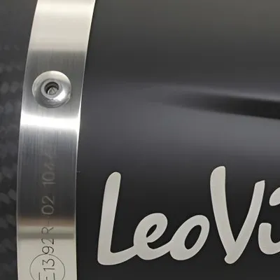 Immagine prodotto di Silenziatore posteriore LeoVince ricambio scarico, nero, Ø 75mm 370mm, destro per LV ONE