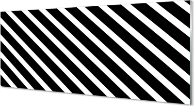 Produktbild von Glasbilder 125x50 Wandkunst Zebrastreifen