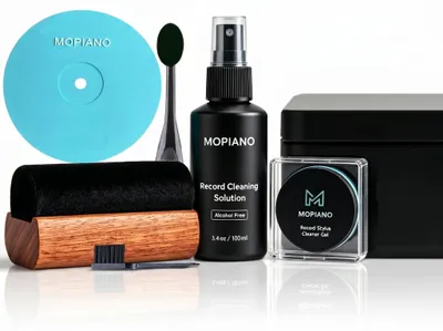 Produktbild von Omgoods – 7-in-1 Set zur Reinigung von Schallplatten
