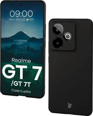 Produktbild von Handyhülle für Realme GT 7 / 7T, Bizon Case Lupka, Schwarz