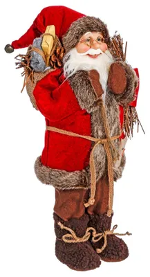 Produktbild von Weihnachtsmann Figur, Kunststoff, 30 cm