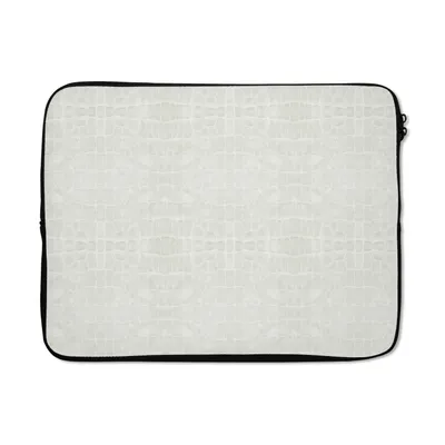 Produktbild von MuchoWow® Laptop Hülle 17 Zoll Laptoptasche Leder - Textur - Tiere - Zipper - Schutzabdeckung