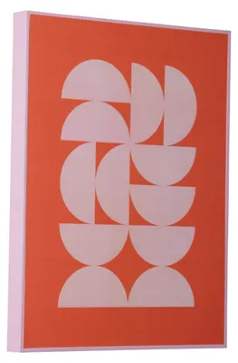 Produktbild von WANDOBJEKT Geometric - Orange - 3/30/40 cm