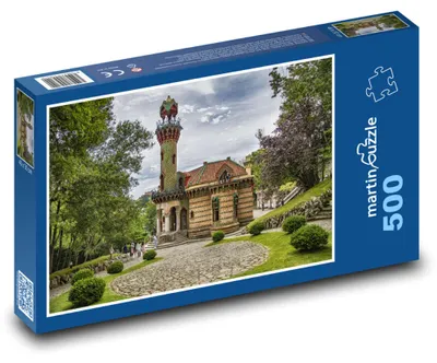 Zdjęcie produktu dla Puzzle 500 Magiczna architektura Gaudíego - martinpuzzle