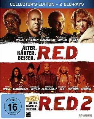 Produktbild von R.E.D. - Älter. Härter. Besser/R.E.D. 2 - Noch Älter. Härter. Besser - Steelbook  [CE]