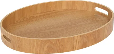 Produktbild von Ovales tablett 43x33,5cm pappel - 5 five simply smart