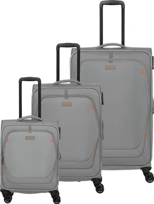 Immagine prodotto di Set di valigie Travelite Umbria a 4 ruote, 3 pezzi, con espansione
