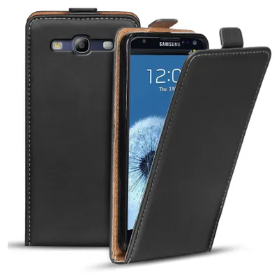 Zdjęcie produktu dla Etui z klapką do Samsung Galaxy S3 - klasyczny pokrowiec ochronny na telefon komórkowy