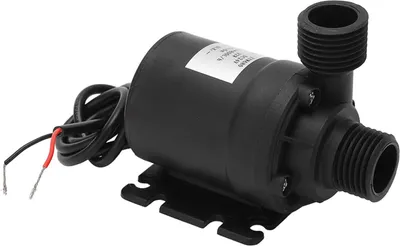 Produktbild von DC 24 V bürstenlose Wasserpumpe, tauchfähig, 800 l/h, Durchfluss 9500 U/min, IP68, wasserdicht für Teichaquarien