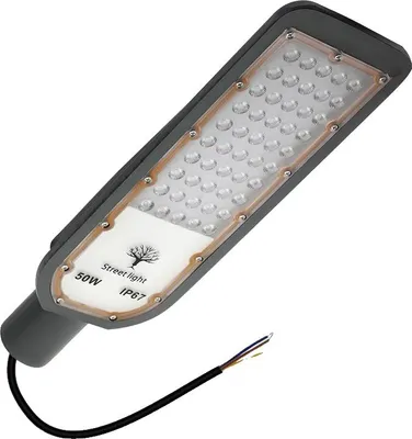 Image de Lampadaire LED, étanche, flux lumineux élevé, 50 W