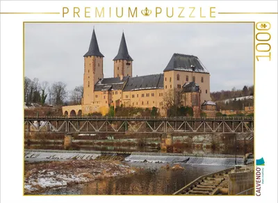Produktbild von CALVENDO Puzzle Schloss Rochlitz | 1000 Teile Lege-Größe 64x48cm Foto-Puzzle für glückliche Stunden
