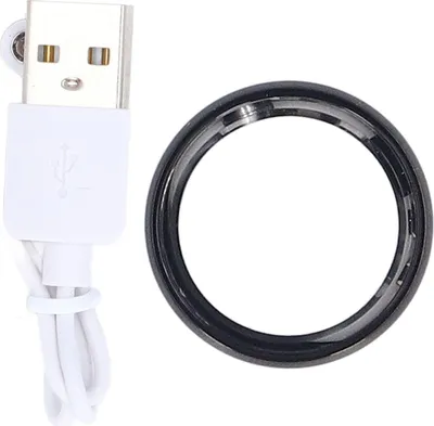 Produktbild von Smart Health Ring IP68 wasserdichte Bluetooth -Verbindung wiederaufladbare Schrittzähler -Tracker für Frauen Männer schwarz 17,3 mm / 0,68 Zoll Innendurchmesser
