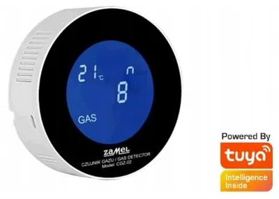 Zdjęcie produktu dla Zamel Czujnik Wykrywacz Detektor Gazu Wifi Tuya Typ Cgz-02