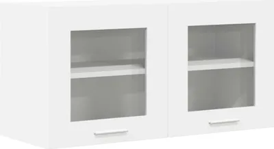 Produktbild von vidaXL Hängeschrank mit Speicher Weiß 80 x 31 x 40 cm Holzwerkstoff
