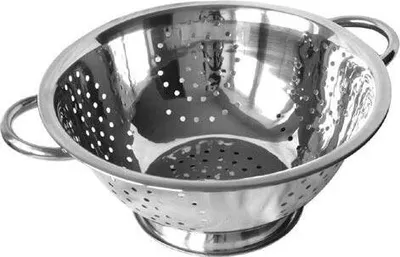 Produktbild von siebschüssel 24cm aus Edelstahl