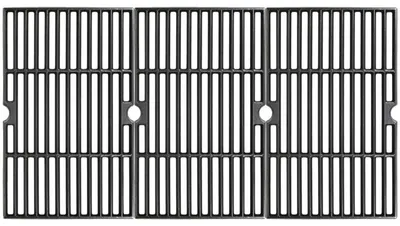 Obrázek produktu pro Omgoods - Grilovací rošt z litiny - 41,3 x 25 cm, sada 3 kusů