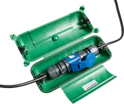 Produktbild von HEITRONIC Sicherheits-Box, 21045, IP44, grün