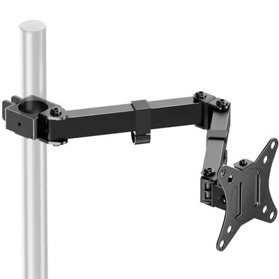 Produktbild von Monitorarm für 17–32 Zoll Monitore, neig- und schwenkbar, 360° drehbar, bis 9 kg, VESA 75x75/100x100, Monitorhalterung für 35-mm-Stange