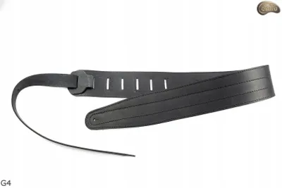 Produktbild von G4 Echtleder Gitarrengurt für Bass und E-Gitarre