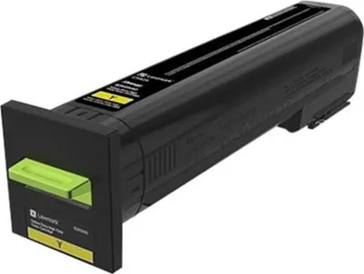 Produktbild von LEXMARK Besonders hohe Ergiebigkeit Gelb Tonerpatrone LCCP