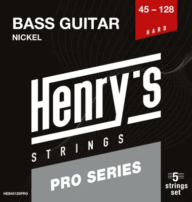 Produktbild von Henry's PRO Nickel 45-128 Saiten für 5-saitigen E-Bass, Saiten für 5-Saiter E-Bass