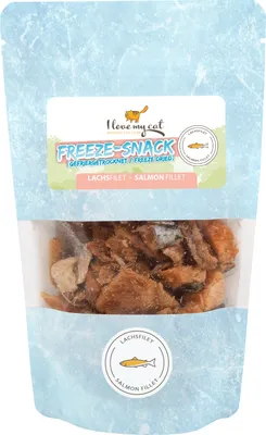 Produktbild von ILMC - Freeze-Snack für Katzen - Lachsfilet (gefriergetrocknet) - 25 g