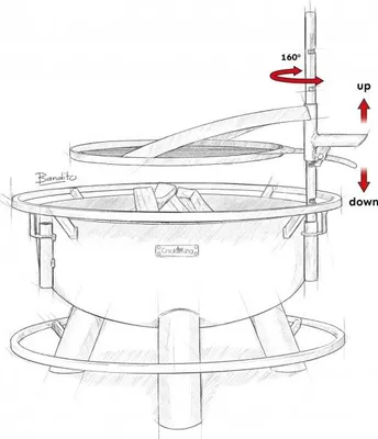 Image de Bras de suspension pour plaque et grille pour SOLAFA et BANDITO