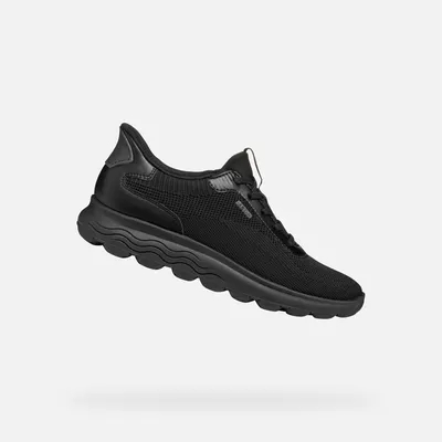 Produktbild von Geox Schwarze Damen-Sneaker Spherica Plus 35