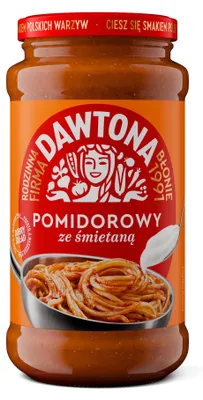 Obrázek produktu pro Tomato sauce Dawtona with cream, thick, 520g