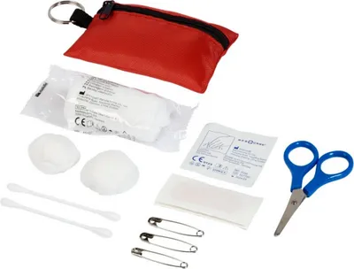 Immagine prodotto di Kit di pronto soccorso "Valdemar" (confezione da 16) PF4561 (taglia unica) (rosso)